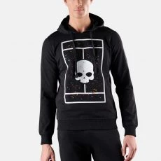 Hydrogen Court Spark Kapuzenpullover Schwarz