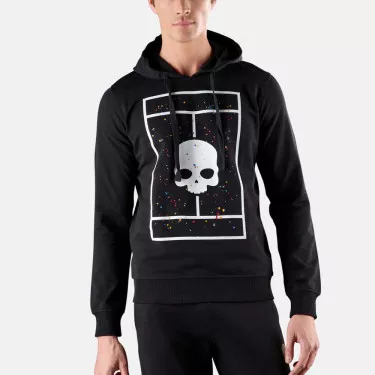 Hydrogen Court Spark Kapuzenpullover Schwarz