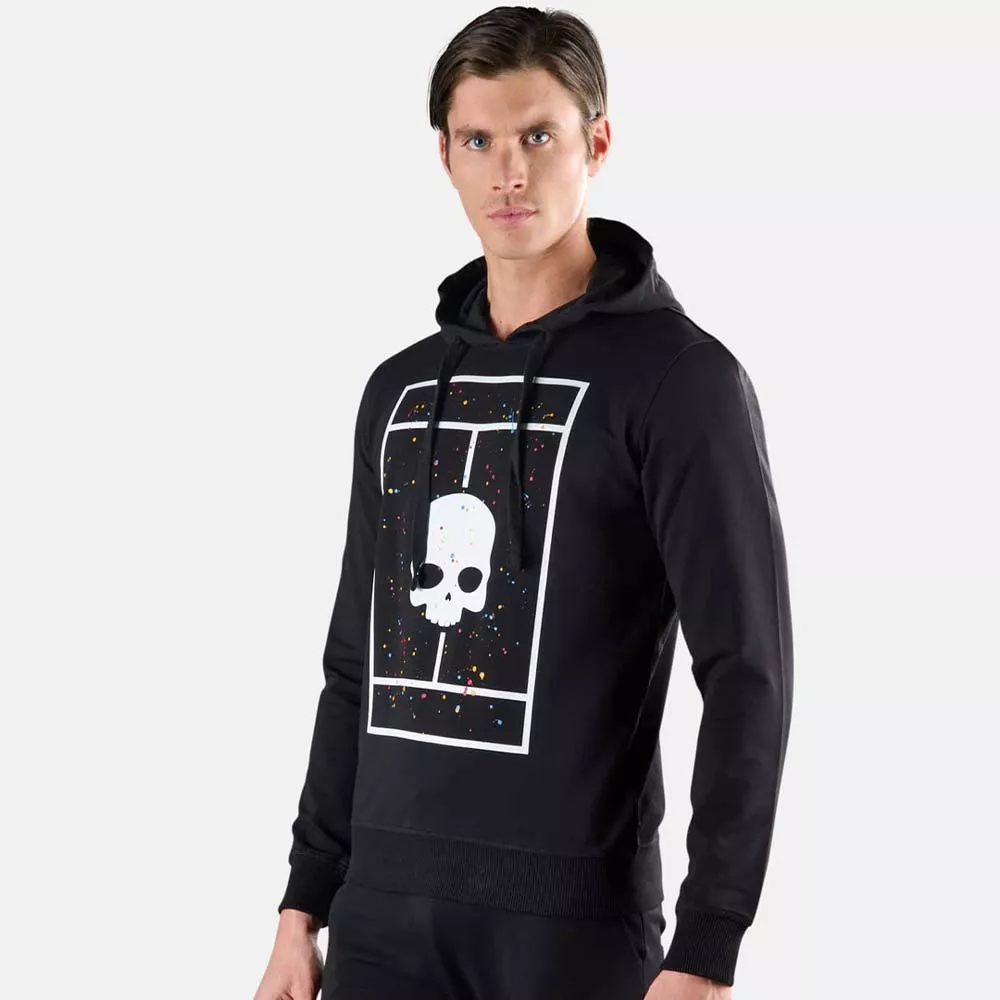 Hydrogen Court Spark Kapuzenpullover Schwarz