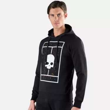 Hydrogen Court Spark Kapuzenpullover Schwarz