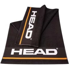 Head L Handtuch Schwarz
