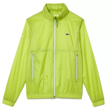 Lacoste Tennis x Novak Djokovic Trainingsjacke Gr&uuml;n