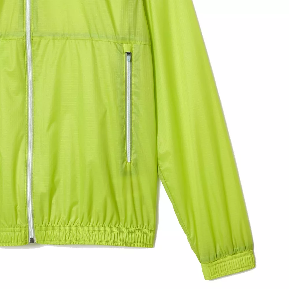 Lacoste Tennis x Novak Djokovic Trainingsjacke Gr&uuml;n