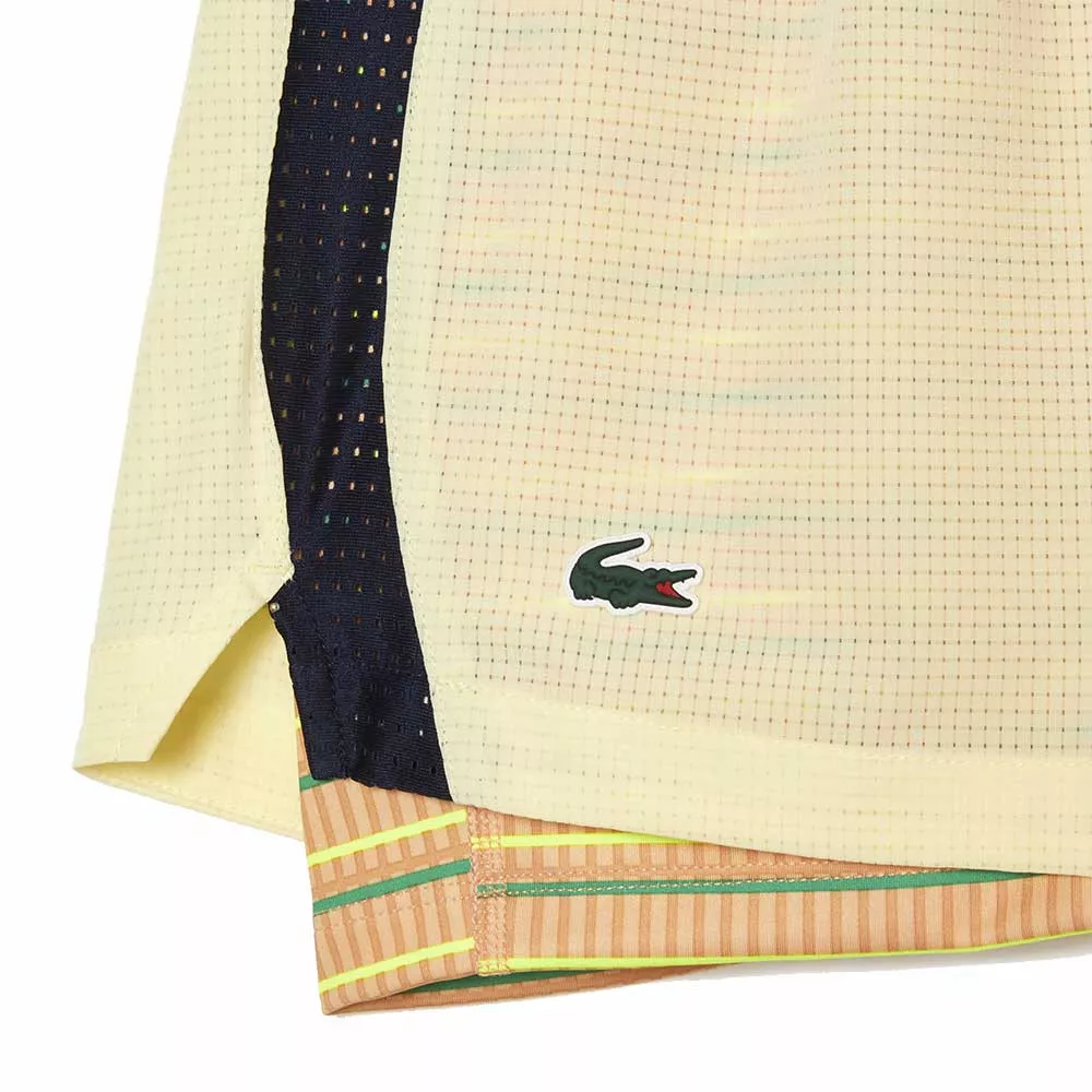 Lacoste Performance Roland Garros Short Damen Gelb