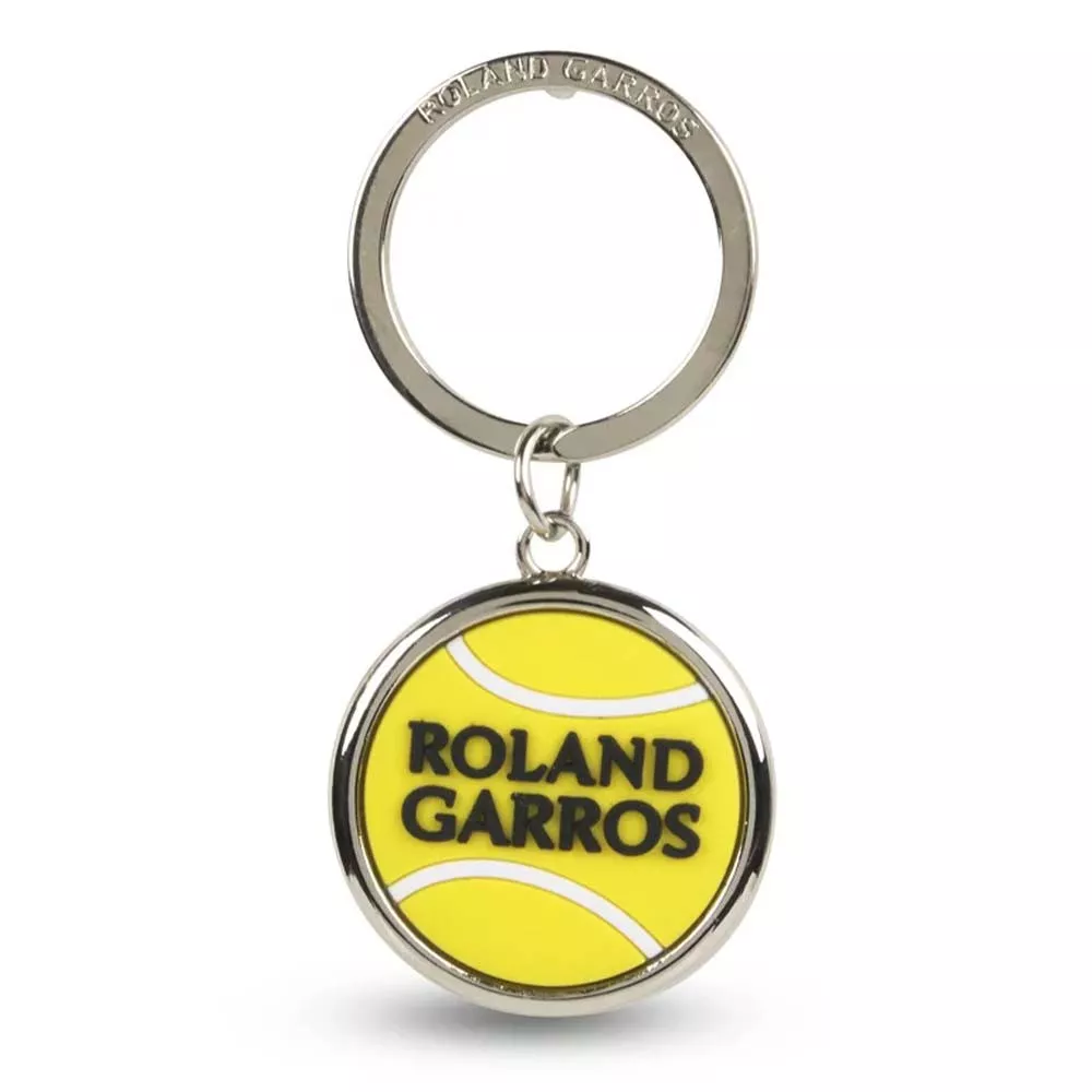 Roland Garros Logo Schl&uuml;sselanh&auml;nger