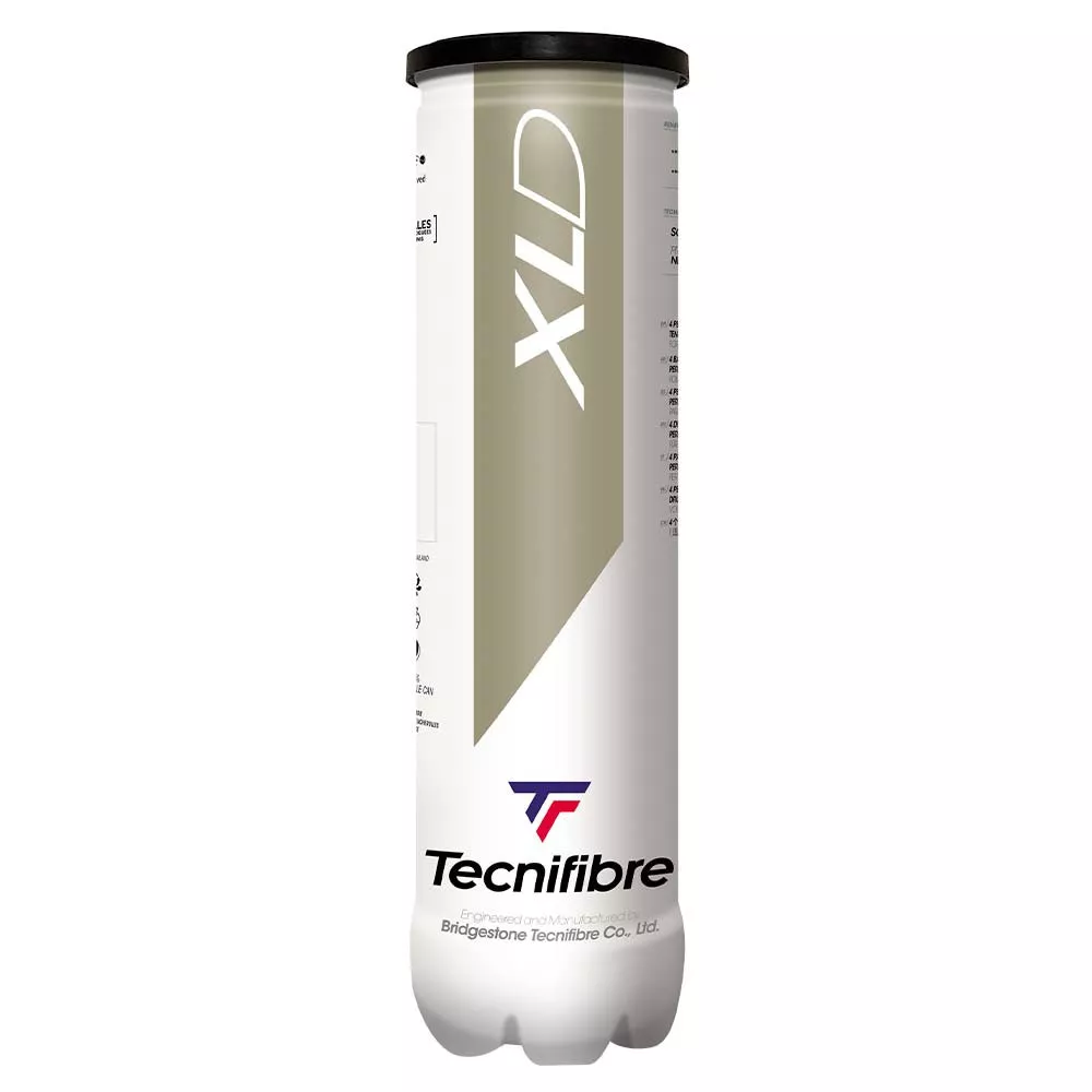 Tecnifibre XLD Tennisb&auml;lle 4er-Dose