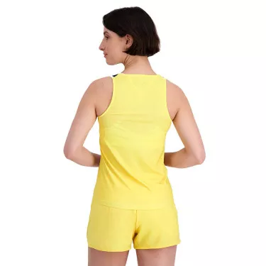 Le Coq Sportif Yannick Noah Paris Tank Top Wei&szlig; / Gelb