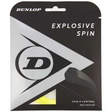 Dunlop Explosive Spin Tennissaite Gelb 12 m