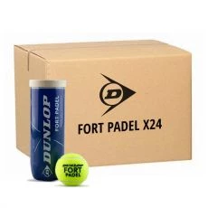Dunlop Fort Padelb&auml;lle Karton (24 Dosen &agrave; 3 B&auml;lle)