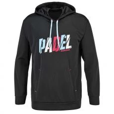Babolat Padel Kapuzenpullover Schwarz