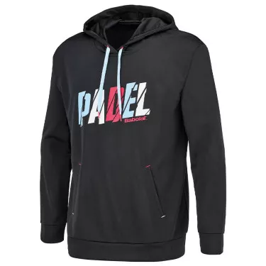Babolat Padel Kapuzenpullover Schwarz