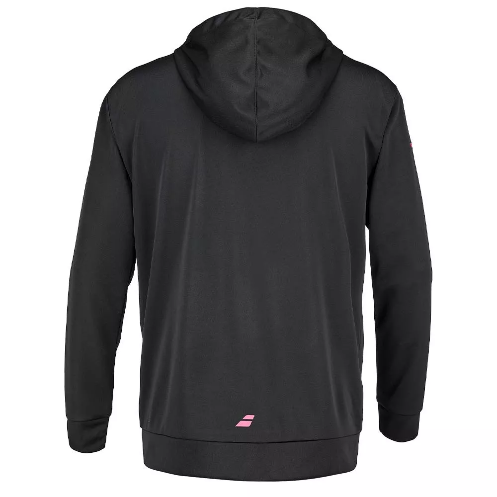 Babolat Padel Kapuzenpullover Schwarz
