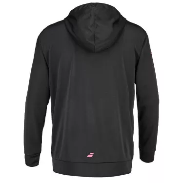 Babolat Padel Kapuzenpullover Schwarz