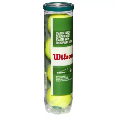 Wilson Starter Play Green Tennisb&auml;lle 4er-Dose