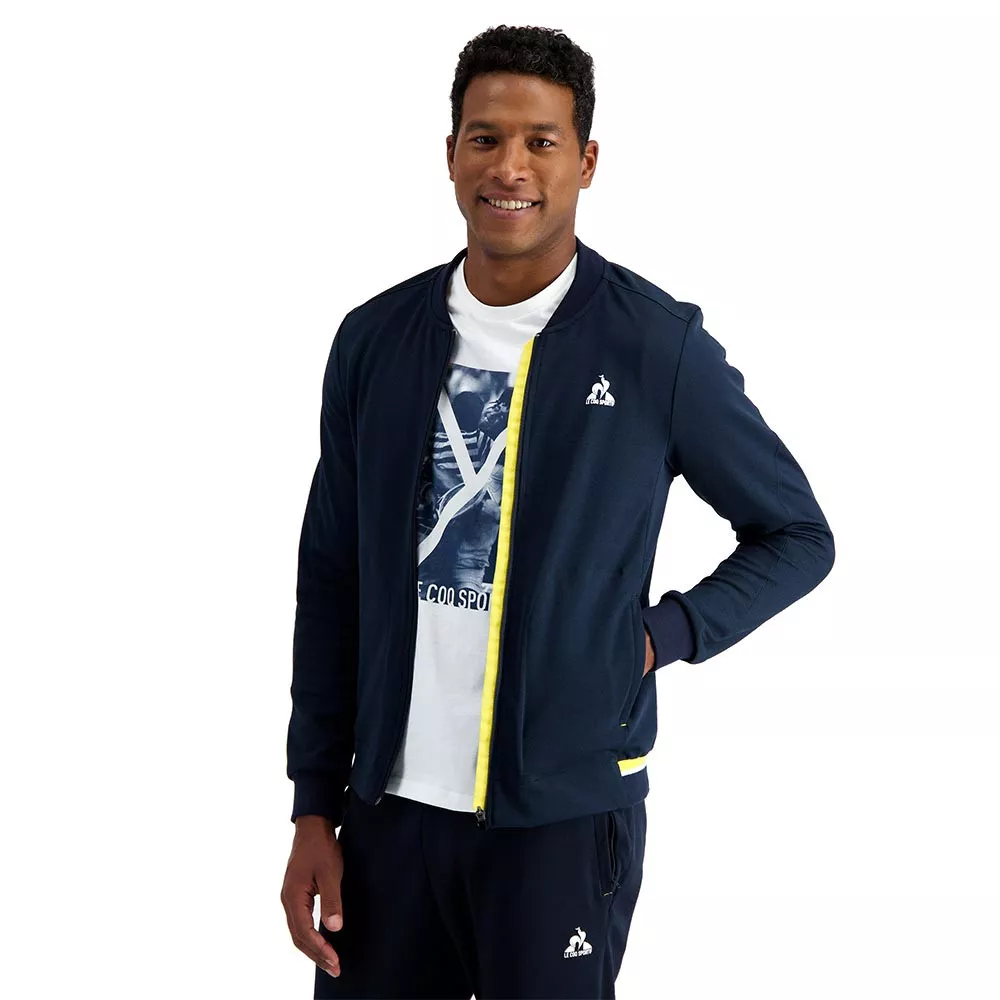 Le Coq Sportif Terre Battue 83 Trainingsjacke Marineblau