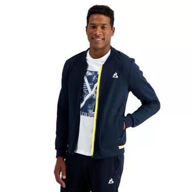 Le Coq Sportif Terre Battue 83 Trainingsjacke Marineblau