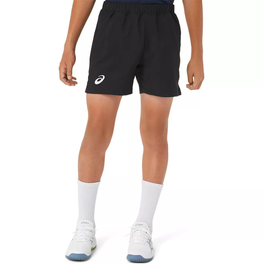 Asics Junior Short Schwarz
