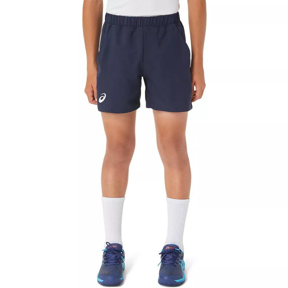 Asics Junior Short Marineblau