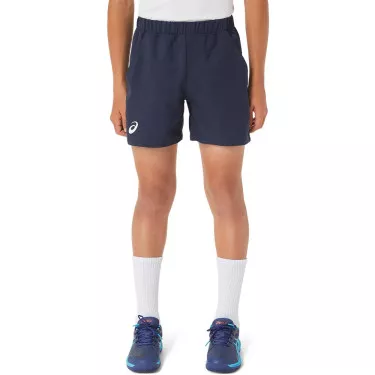 Asics Junior Short Marineblau