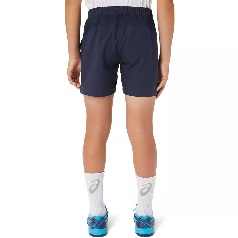 Asics Junior Short Marineblau