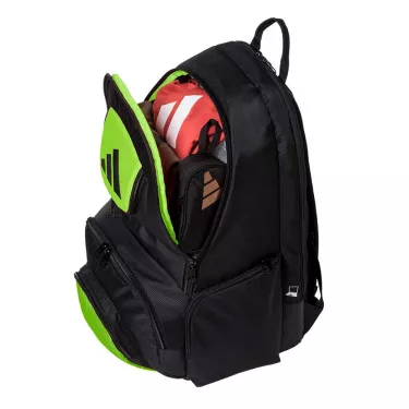 Adidas Pro Tour Rucksack Schwarz / Gr&uuml;n