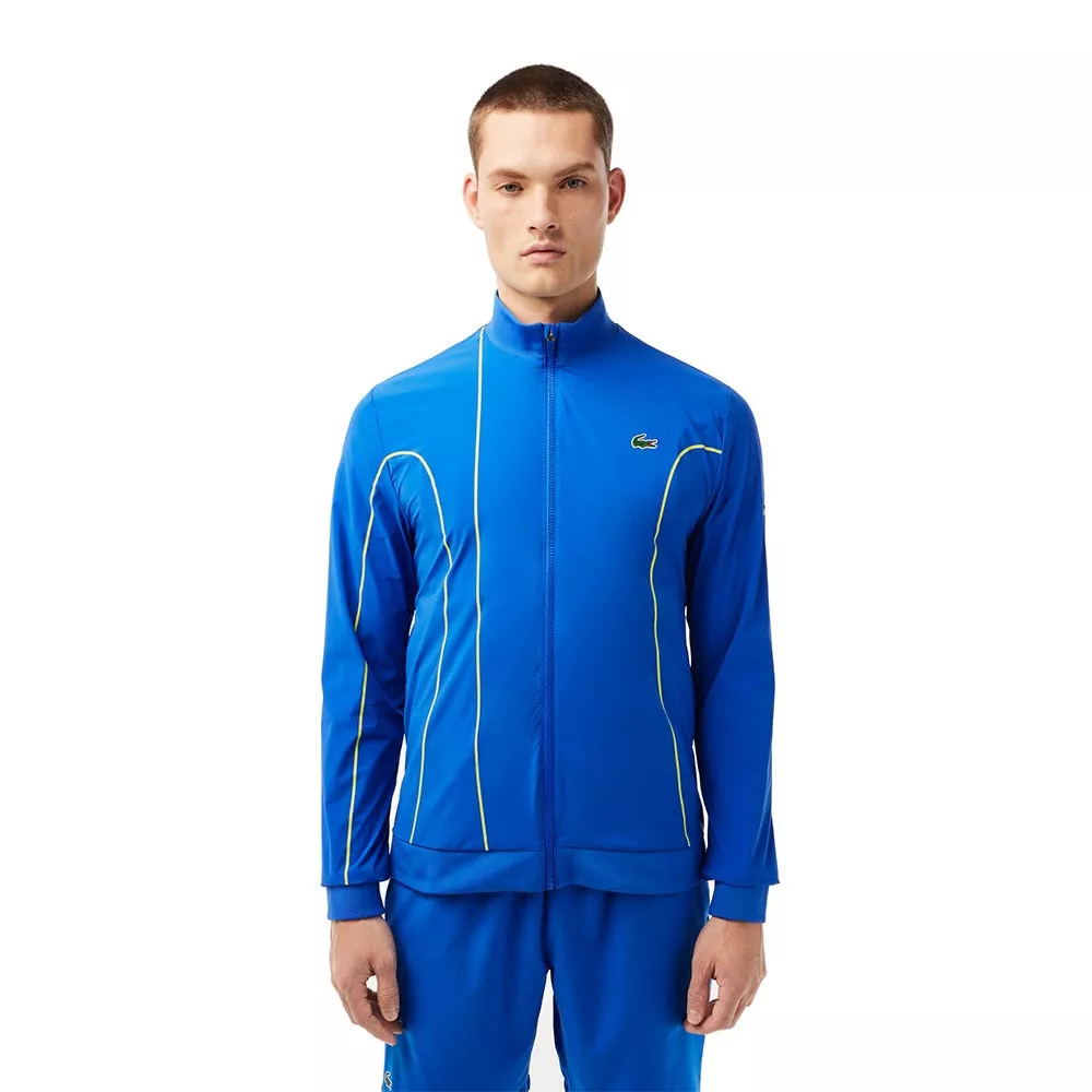 Lacoste Sport New York Novak Djokovic Trainingsjacke Blau