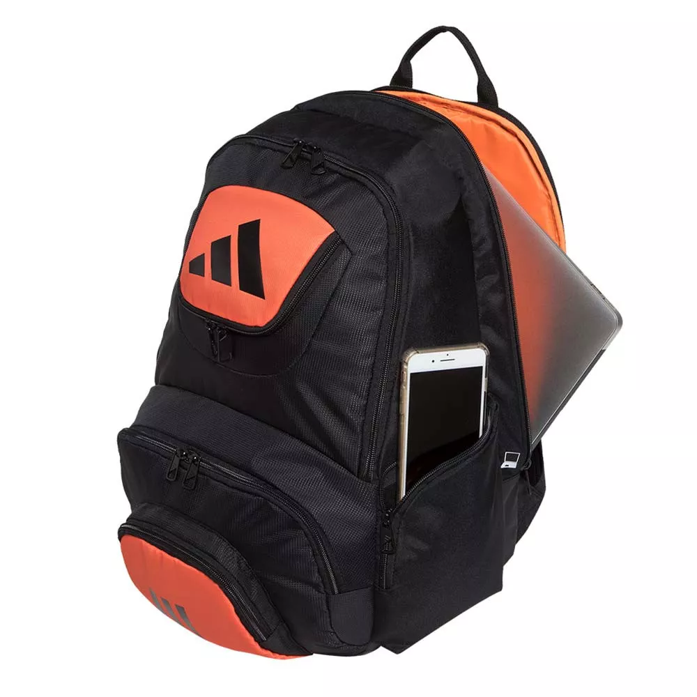 Adidas Pro Tour Rucksack Schwarz / Orange