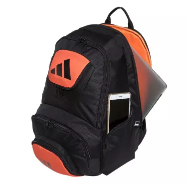 Adidas Pro Tour Rucksack Schwarz / Orange