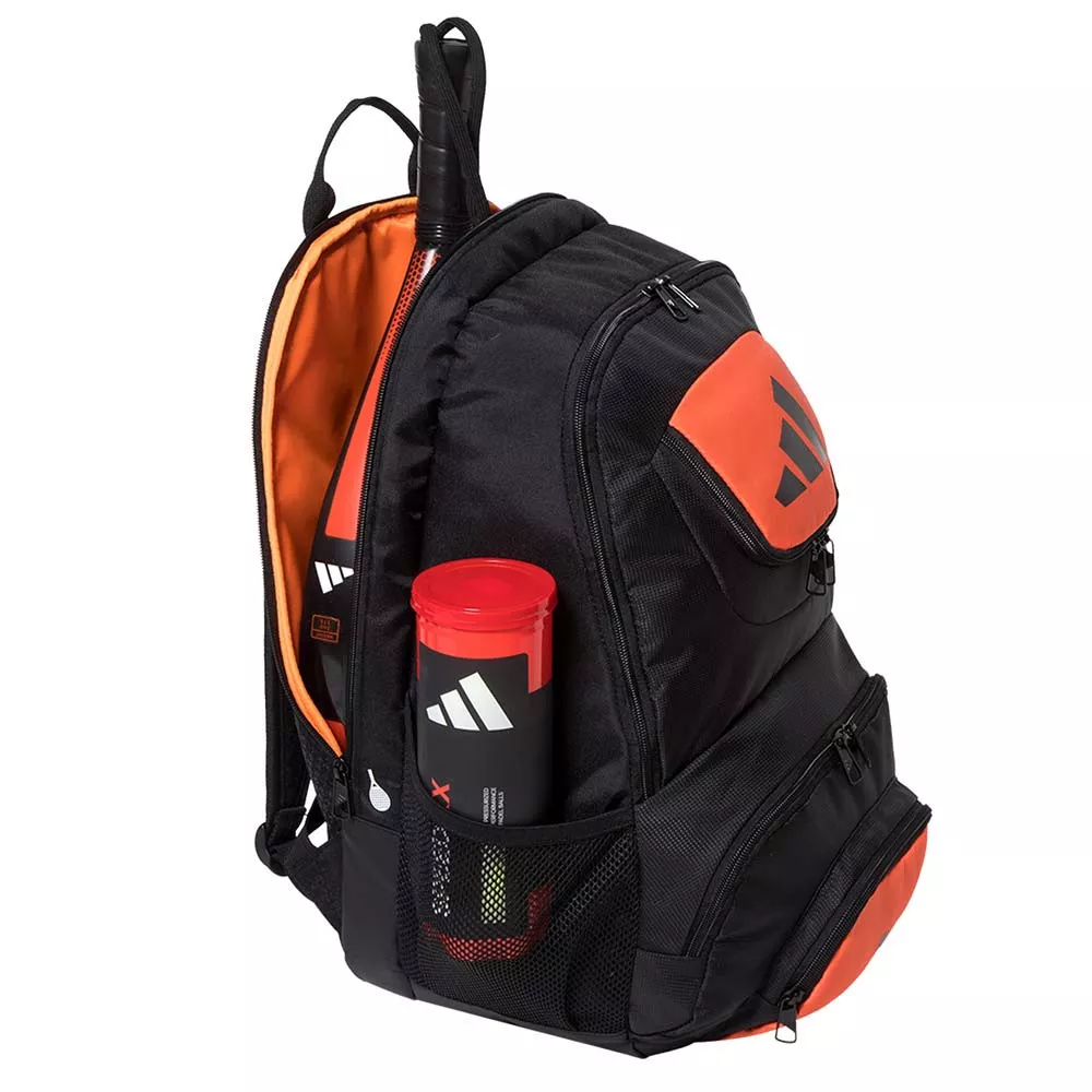 Adidas Pro Tour Rucksack Schwarz / Orange