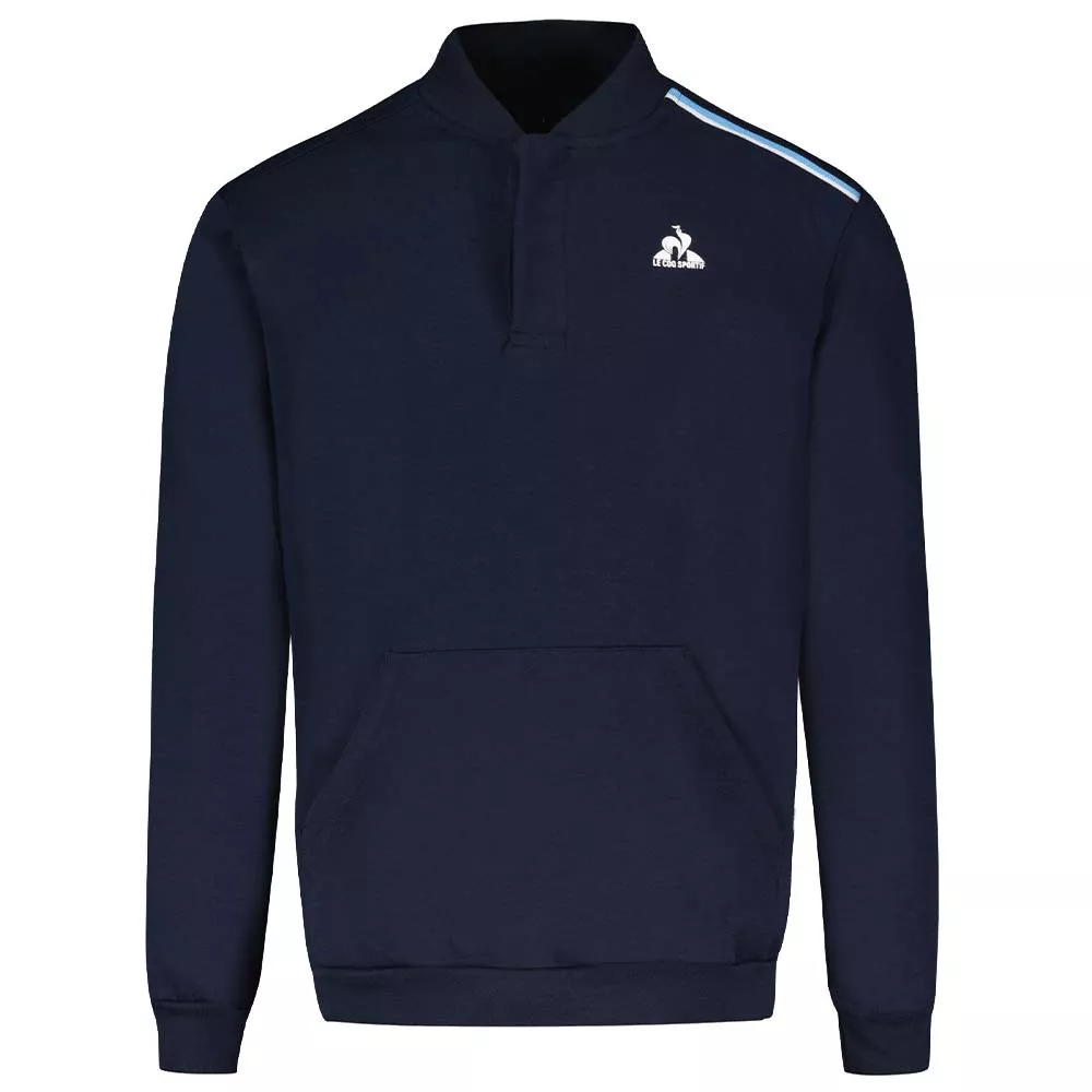 Le Coq Sportif Heritage Kapuzenpullover Marineblau