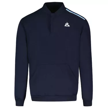 Le Coq Sportif Heritage Kapuzenpullover Marineblau