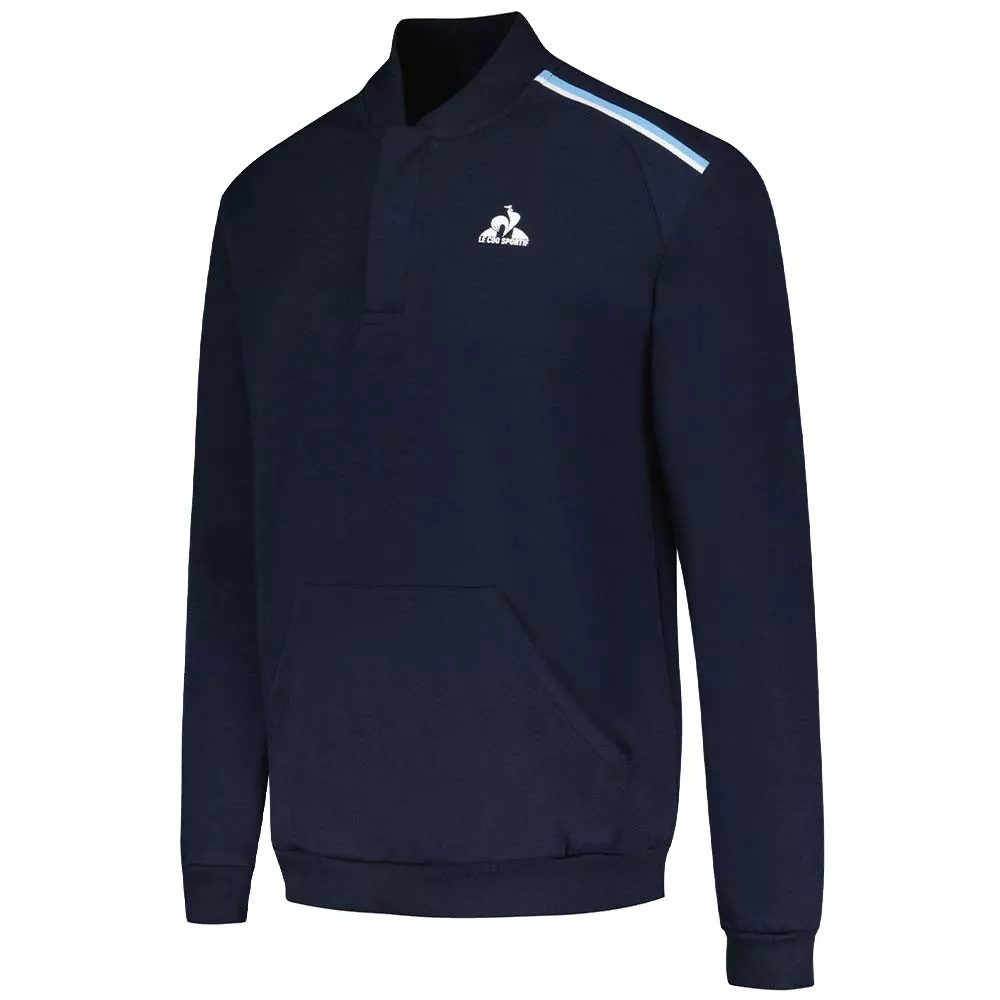Le Coq Sportif Heritage Kapuzenpullover Marineblau
