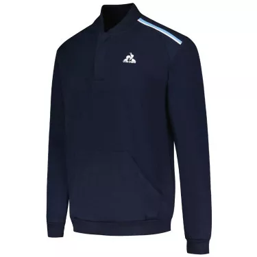 Le Coq Sportif Heritage Kapuzenpullover Marineblau