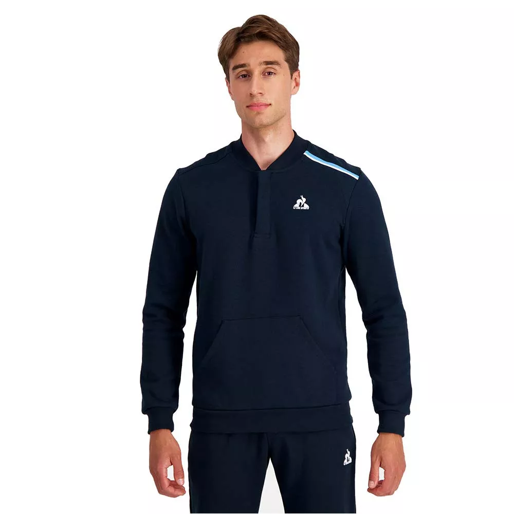 Le Coq Sportif Heritage Kapuzenpullover Marineblau