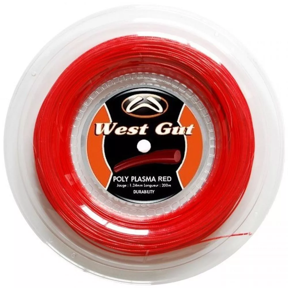 West Gut Poly Plasma Red MT20 Saitenrolle 200 m