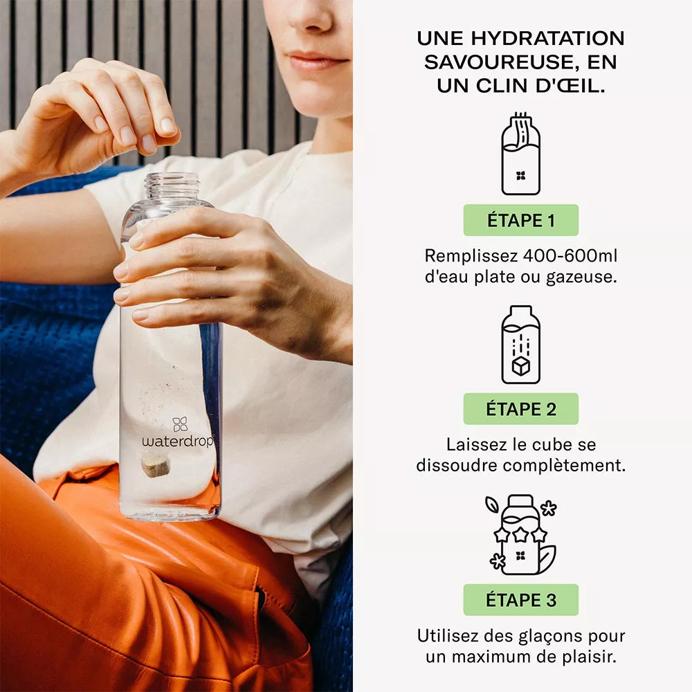 Waterdrop Eistee Pfirsich Microdrink 12er-Pack