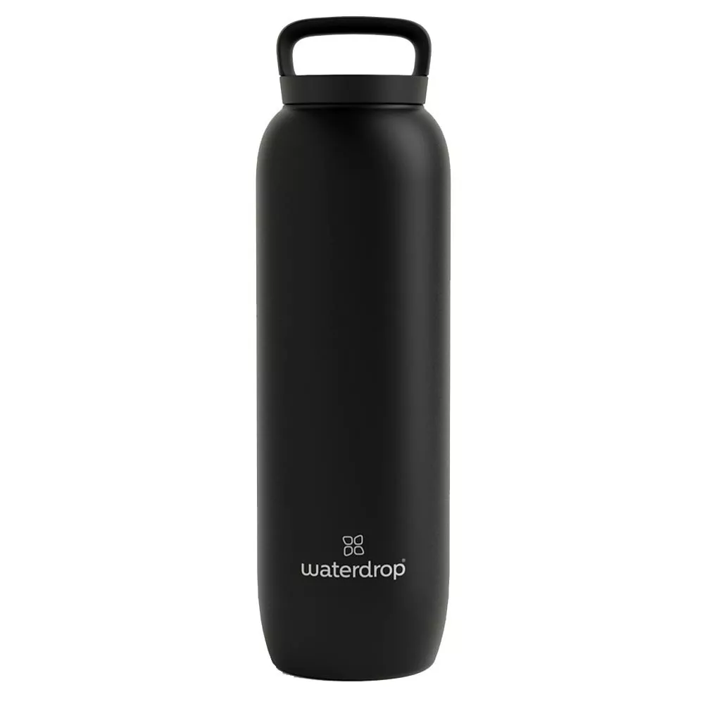 Waterdrop Thermo-Trinkflasche Schwarz