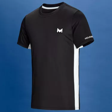 Mouratoglou Match T-Shirt Schwarz