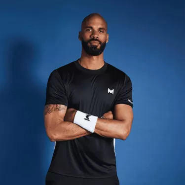 Mouratoglou Match T-Shirt Schwarz