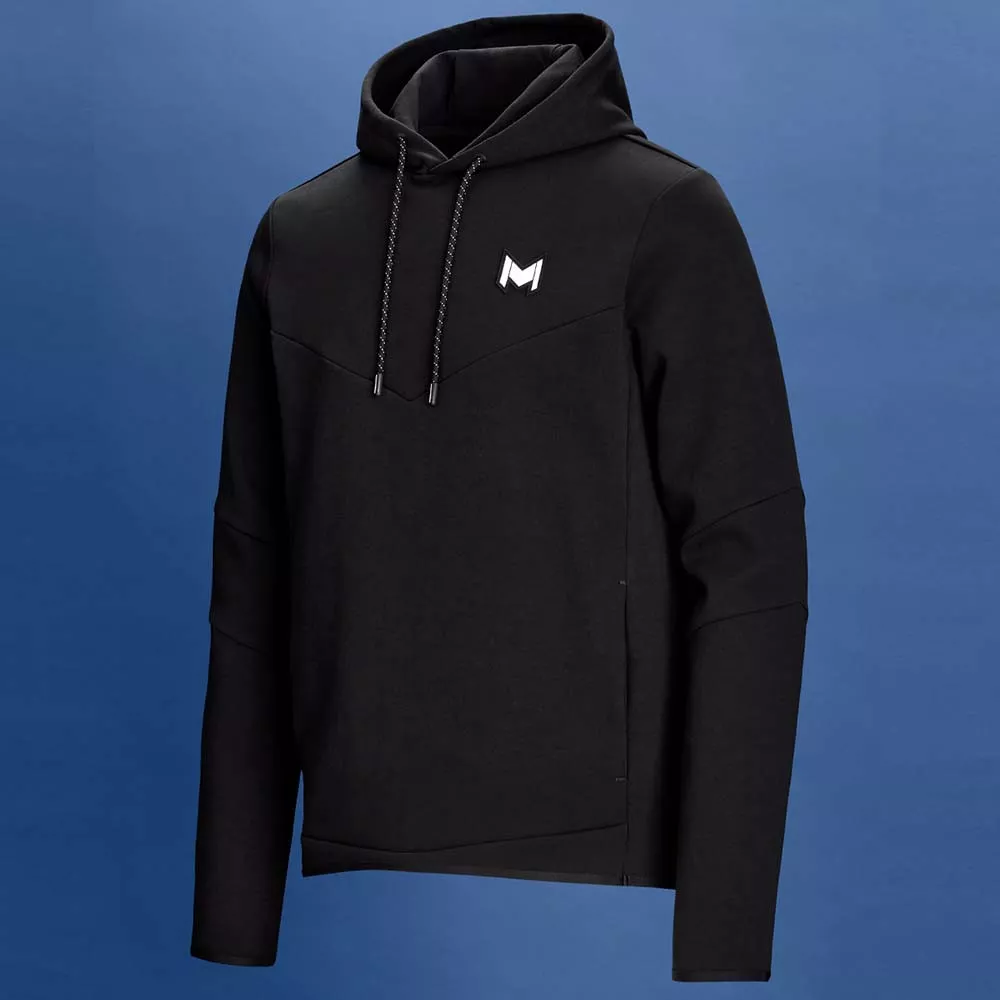Mouratoglou Kapuzenpullover Schwarz