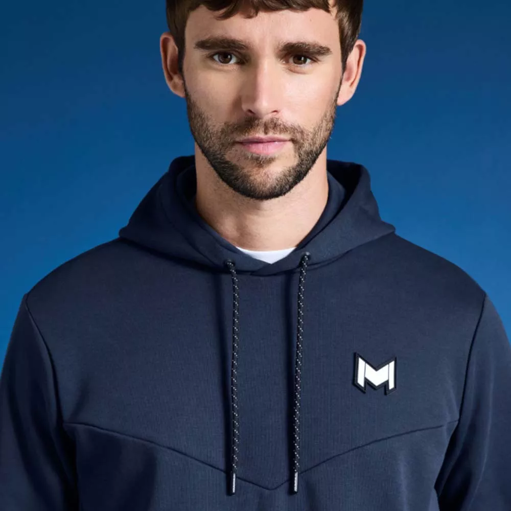 Mouratoglou Kapuzenpullover Marineblau