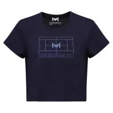 Mouratoglou Training T-Shirt Damen Marineblau