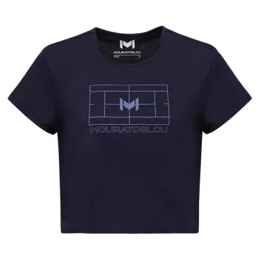 Mouratoglou Training T-Shirt Damen Marineblau