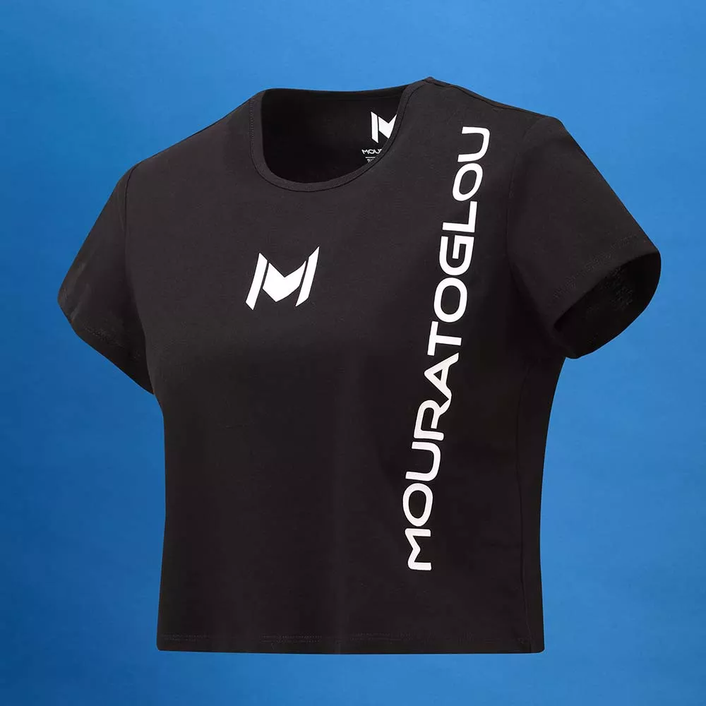 Mouratoglou Training T-Shirt Damen Schwarz