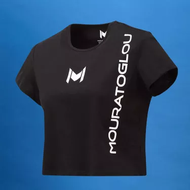 Mouratoglou Training T-Shirt Damen Schwarz
