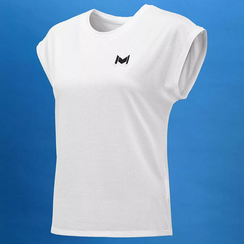 Mouratoglou Match T-Shirt Damen Wei&szlig;