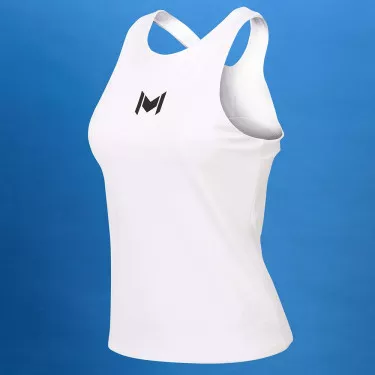Mouratoglou Match Tank Top Wei&szlig;