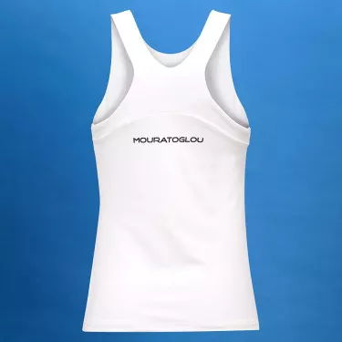 Mouratoglou Match Tank Top Wei&szlig;