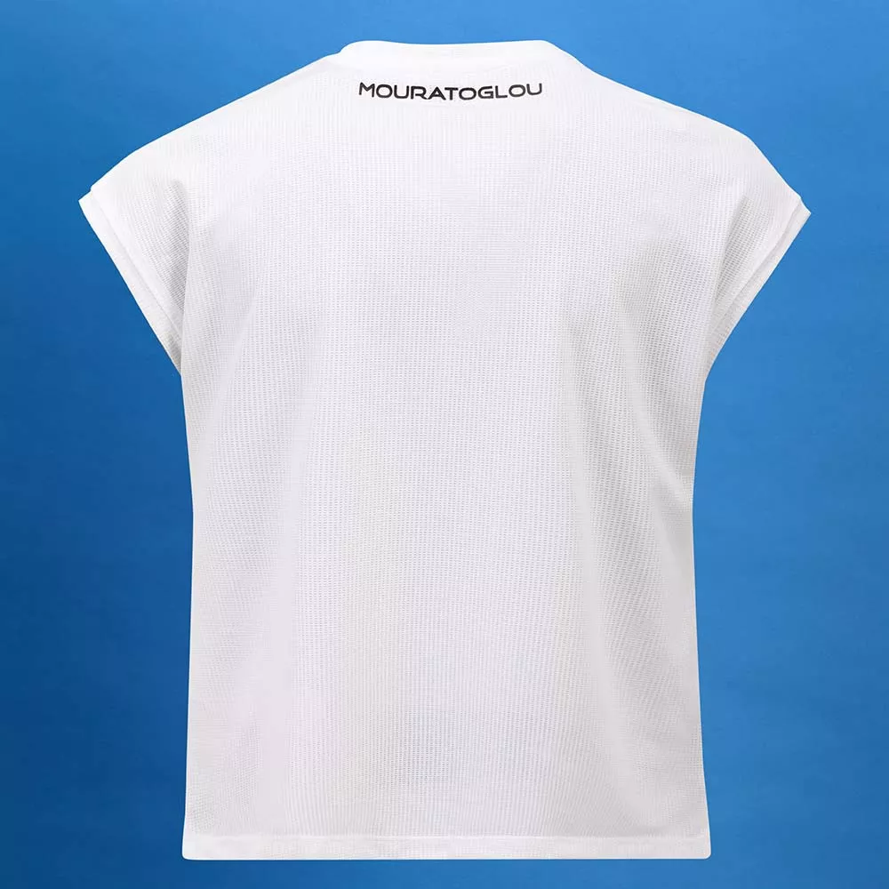 Mouratoglou Match T-Shirt M&auml;dchen Wei&szlig;