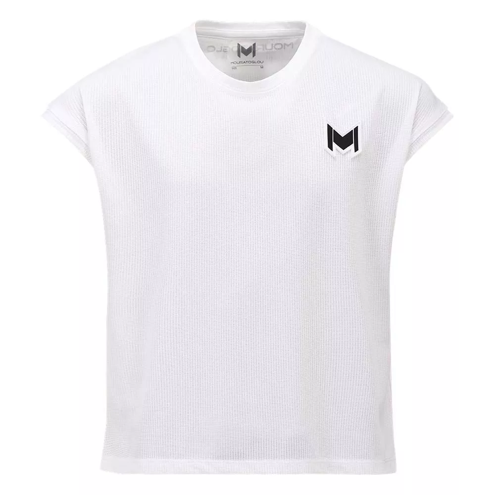 Mouratoglou Match T-Shirt M&auml;dchen Wei&szlig;